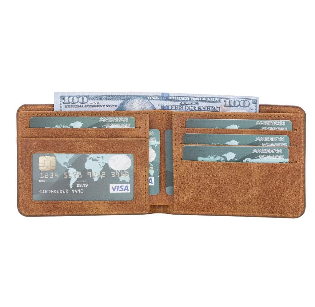Pier Handmade and Personalised Genuine Leather Wallet for Men's-7