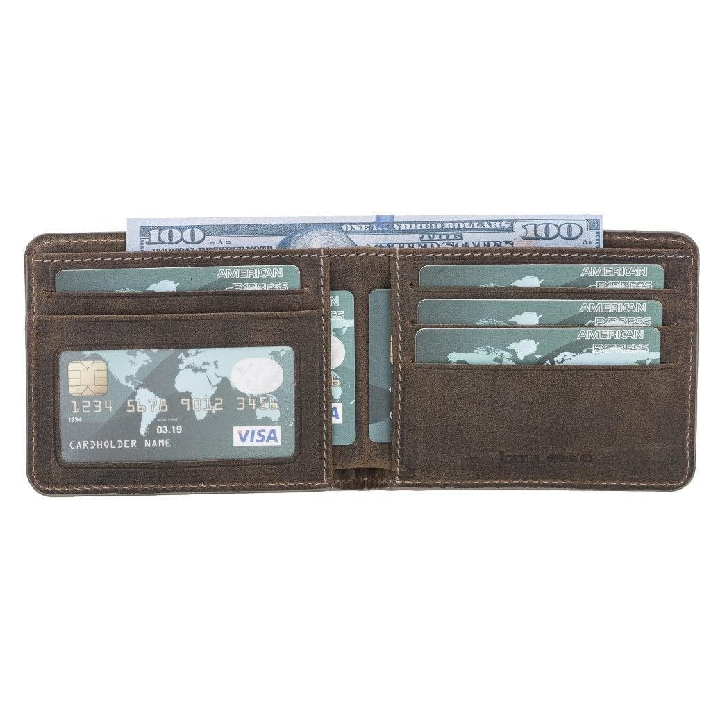 Pier Handmade and Personalised Genuine Leather Wallet for Men's-9