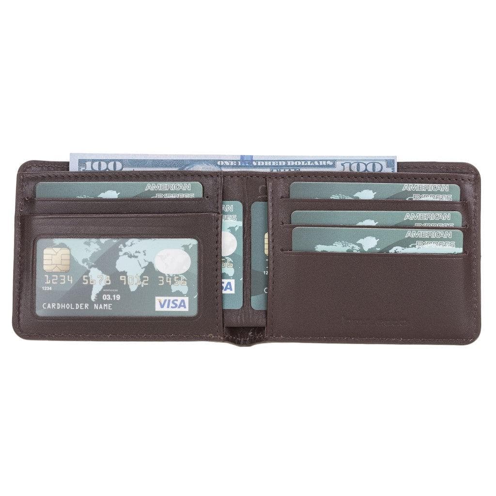 Pier Handmade and Personalised Genuine Leather Wallet for Men's-6
