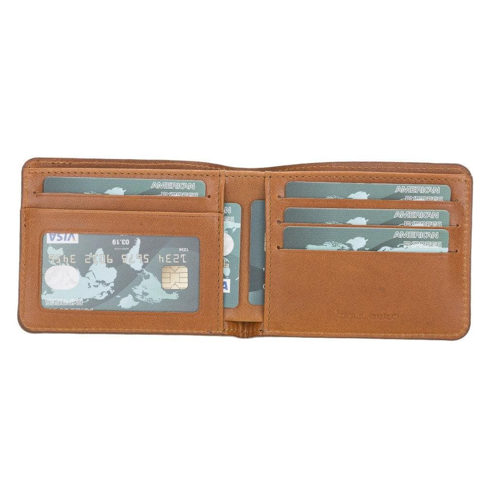 Pier Handmade and Personalised Genuine Leather Wallet for Men's-4